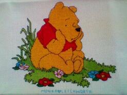 Cross stitch square for Kyle A's quilt
