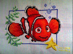 Cross stitch square for Christopher J's quilt