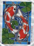 Cross stitch square for Christopher J's quilt