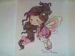 Cross stitch square for Nina C's quilt