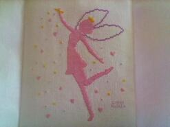 Cross stitch square for Nina C's quilt
