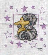 Cross stitch square for Adelaide W's quilt