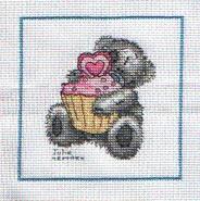 Cross stitch square for Adelaide W's quilt