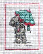 Cross stitch square for Adelaide W's quilt