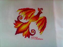 Cross stitch square for Cody S's quilt