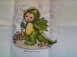 Cross stitch square for Cody S's quilt