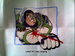 Cross stitch square for Jack R's quilt