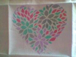 Cross stitch square for Ameeliah G's quilt