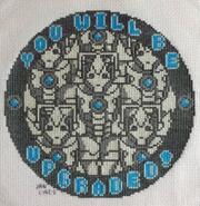 Cross stitch square for Jake H's quilt