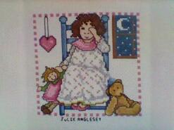 Cross stitch square for Esmae L's quilt