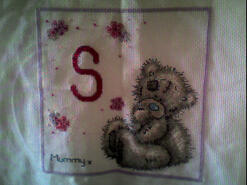 Cross stitch square for Sienna S's quilt