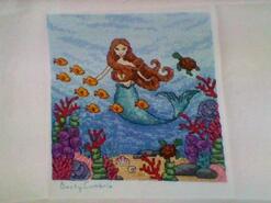 Cross stitch square for Maddie G's quilt