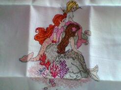 Cross stitch square for Maddie G's quilt
