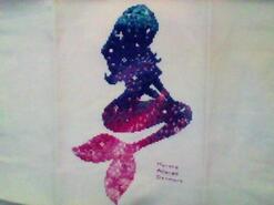 Cross stitch square for Maddie G's quilt