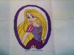Cross stitch square for Flo M's quilt