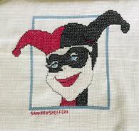 Cross stitch square for Zak Y's quilt
