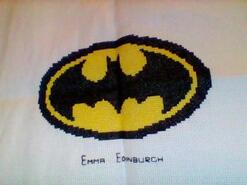 Cross stitch square for Zak Y's quilt