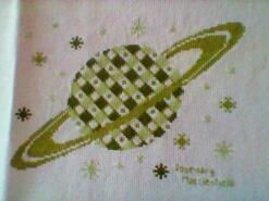 Cross stitch square for Archey B's quilt