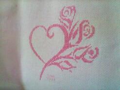 Cross stitch square for Amana J's quilt