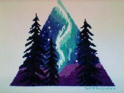 Cross stitch square for Lorcan M's quilt