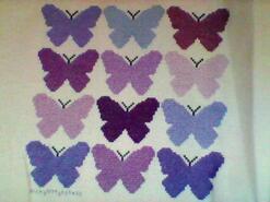 Cross stitch square for V's quilt
