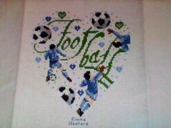 Cross stitch square for Lucas S's quilt