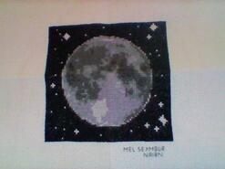 Cross stitch square for Elijah B's quilt