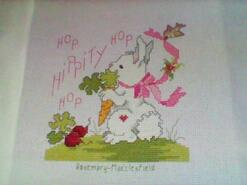 Cross stitch square for Penelope P's quilt