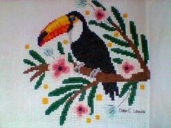 Cross stitch square for Noah N's quilt