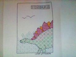 Cross stitch square for Charlie C's quilt