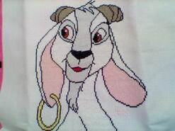 Cross stitch square for Ryder M's quilt