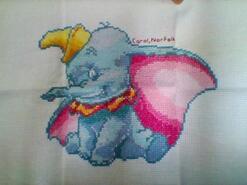 Cross stitch square for Ryder M's quilt