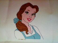 Cross stitch square for Sophia-Grace's quilt