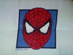 Cross stitch square for Elliot B's quilt