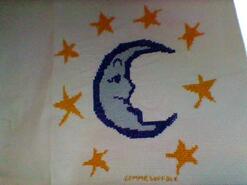 Cross stitch square for Carter L's quilt
