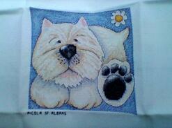 Cross stitch square for Edward F's quilt