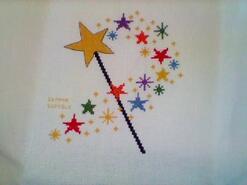 Cross stitch square for Jacob H's quilt