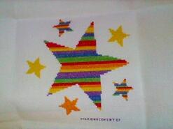 Cross stitch square for Jacob H's quilt