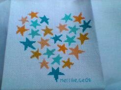 Cross stitch square for Edward T's quilt