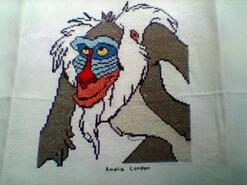 Cross stitch square for Seraphina A's quilt