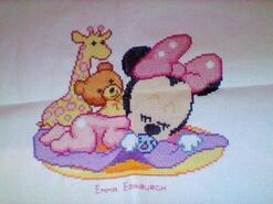 Cross stitch square for Seraphina A's quilt