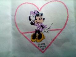 Cross stitch square for Seraphina A's quilt