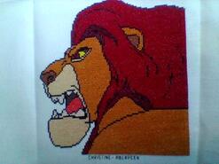 Cross stitch square for Seraphina A's quilt