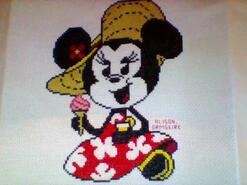 Cross stitch square for Seraphina A's quilt
