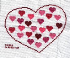 Cross stitch square for Lauryn A's quilt