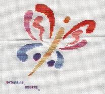 Cross stitch square for Lauryn A's quilt