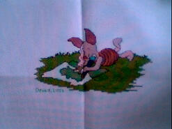 Cross stitch square for Mason M's quilt