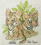 Cross stitch square for Thea D's quilt