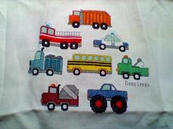 Cross stitch square