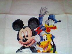 Cross stitch square